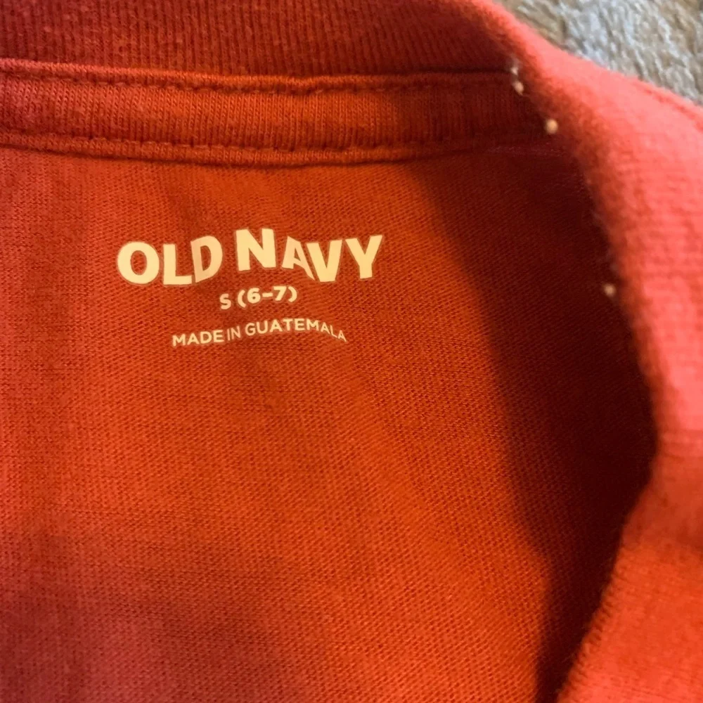 Old Navy Red Minecraft Kids T-Shirt